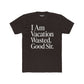 Vacation Wasted Shirt, Travel T-Shirt, Relaxed Fit Tee, Gifts for Travelers - Riff Raff Wear