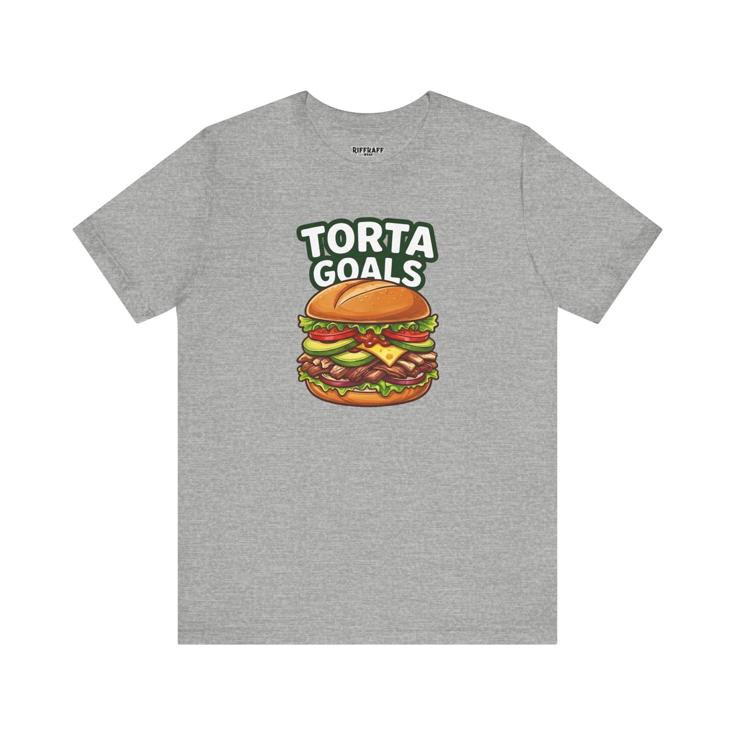 T-Shirt - "Torta Goals" Burger Graphic Tee - Riff Raff Wear