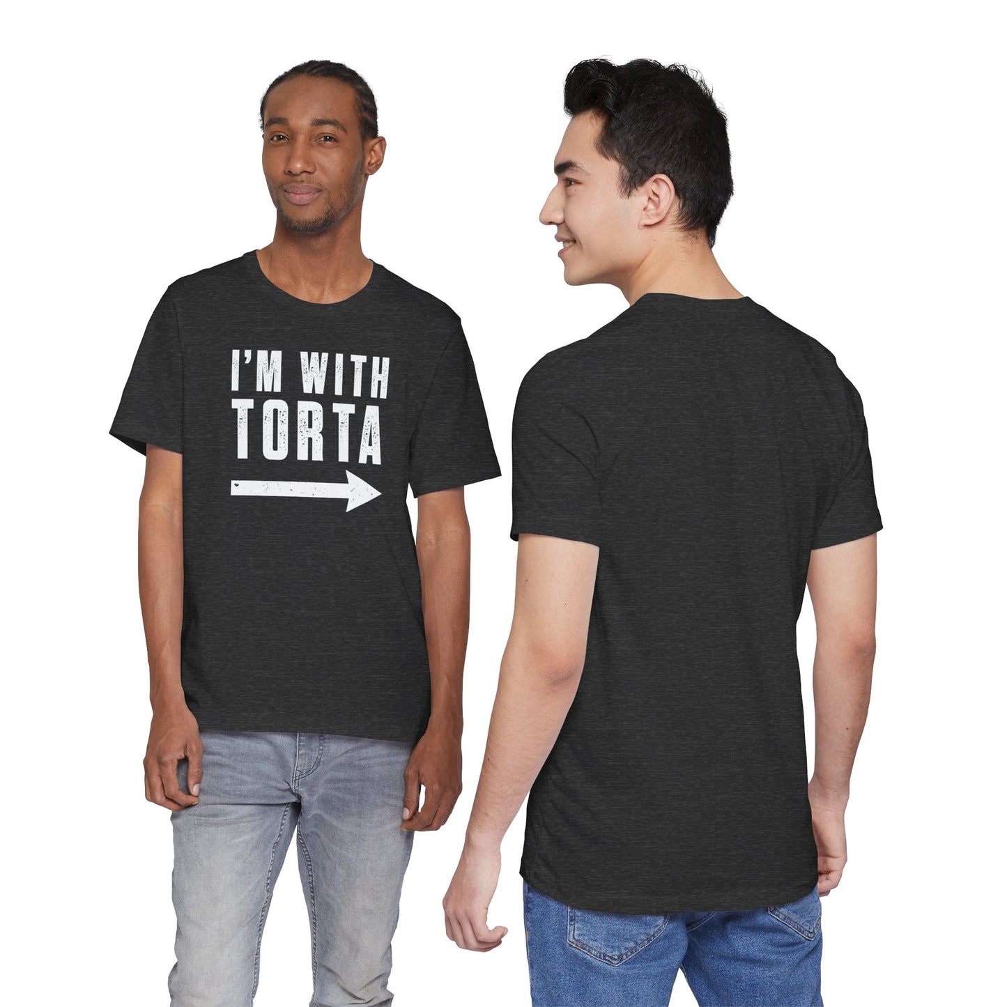 I’m With Torta Arrow Tee - Funny Family/Partner Mexican Food Shirt - Riff Rsff Wear