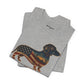 Copy of Freedom Crew Dachshund T-Shirt – Patriotic Dachshund Flag Tee