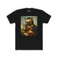 Funny Pet Portrait Unisex Cotton Crew Tee - Cat & Dog Art Tee - Riff Raff Wear