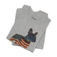 Freedom Crew Frenchie T-Shirt – Patriotic Bulldog Flag Tee