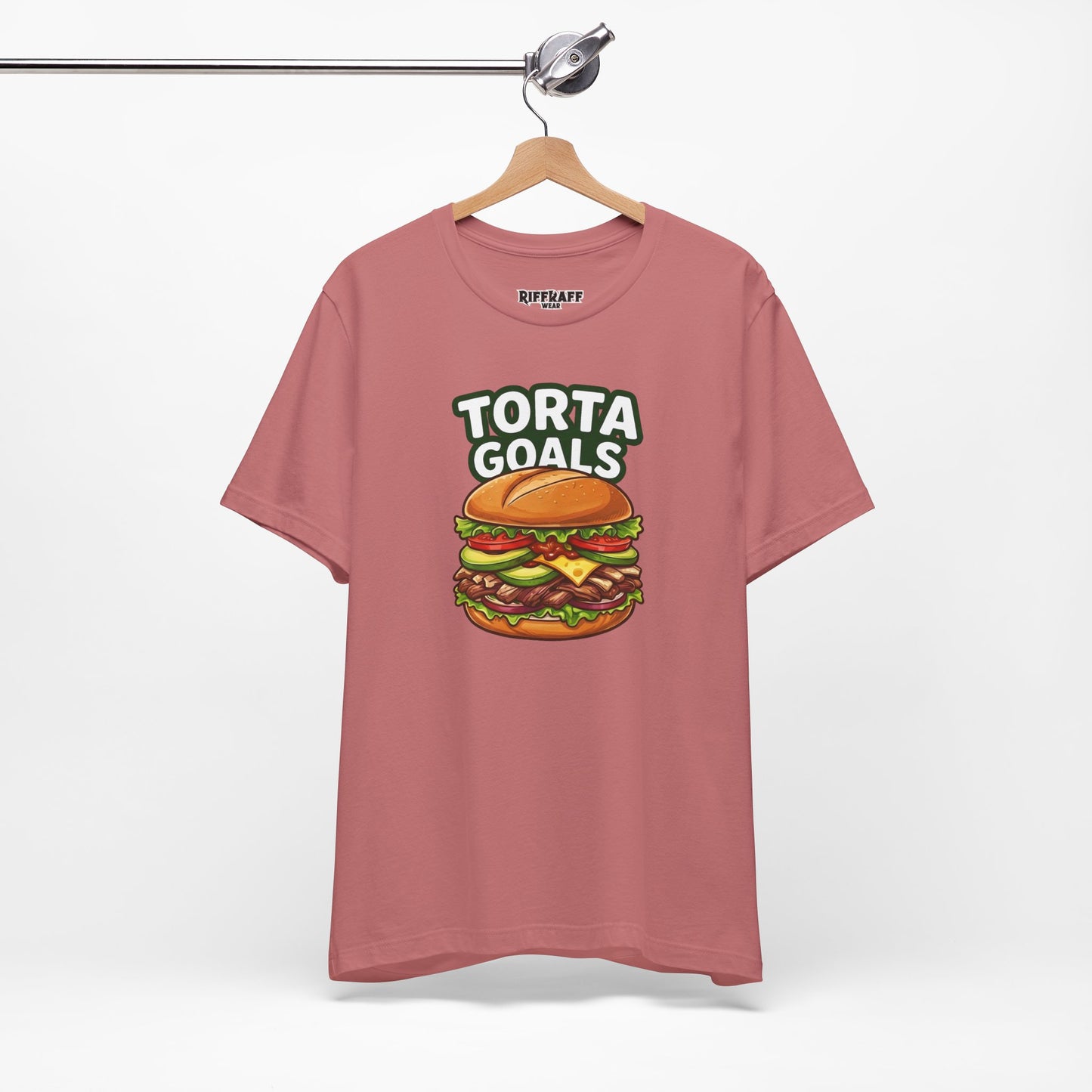 T-Shirt - "Torta Goals" Burger Graphic Tee - Riff Raff Wear