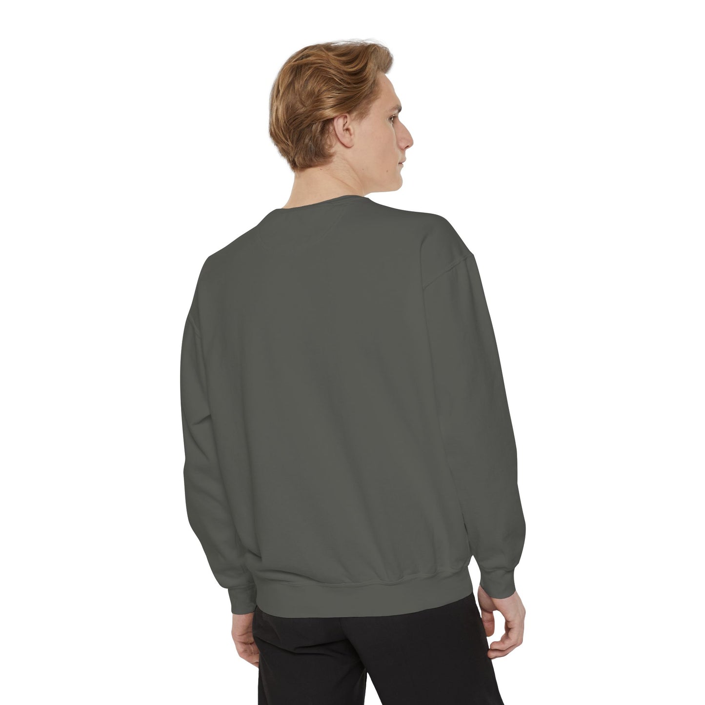 Vibrant Bulldog Sweatshirt - Cozy, Garment-Dyed Unisex Style - Riff Raff Wear