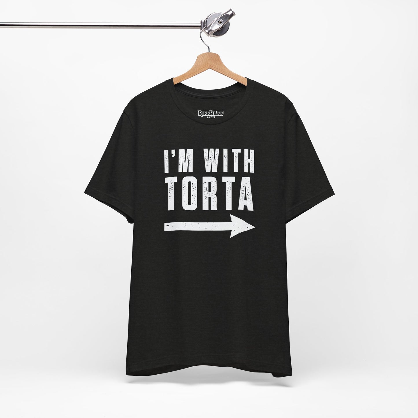 I’m With Torta Arrow Tee - Funny Family/Partner Mexican Food Shirt - Riff Rsff Wear