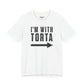 I’m With Torta Arrow Tee - Funny Family/Partner Mexican Food Shirt - Riff Rsff Wear
