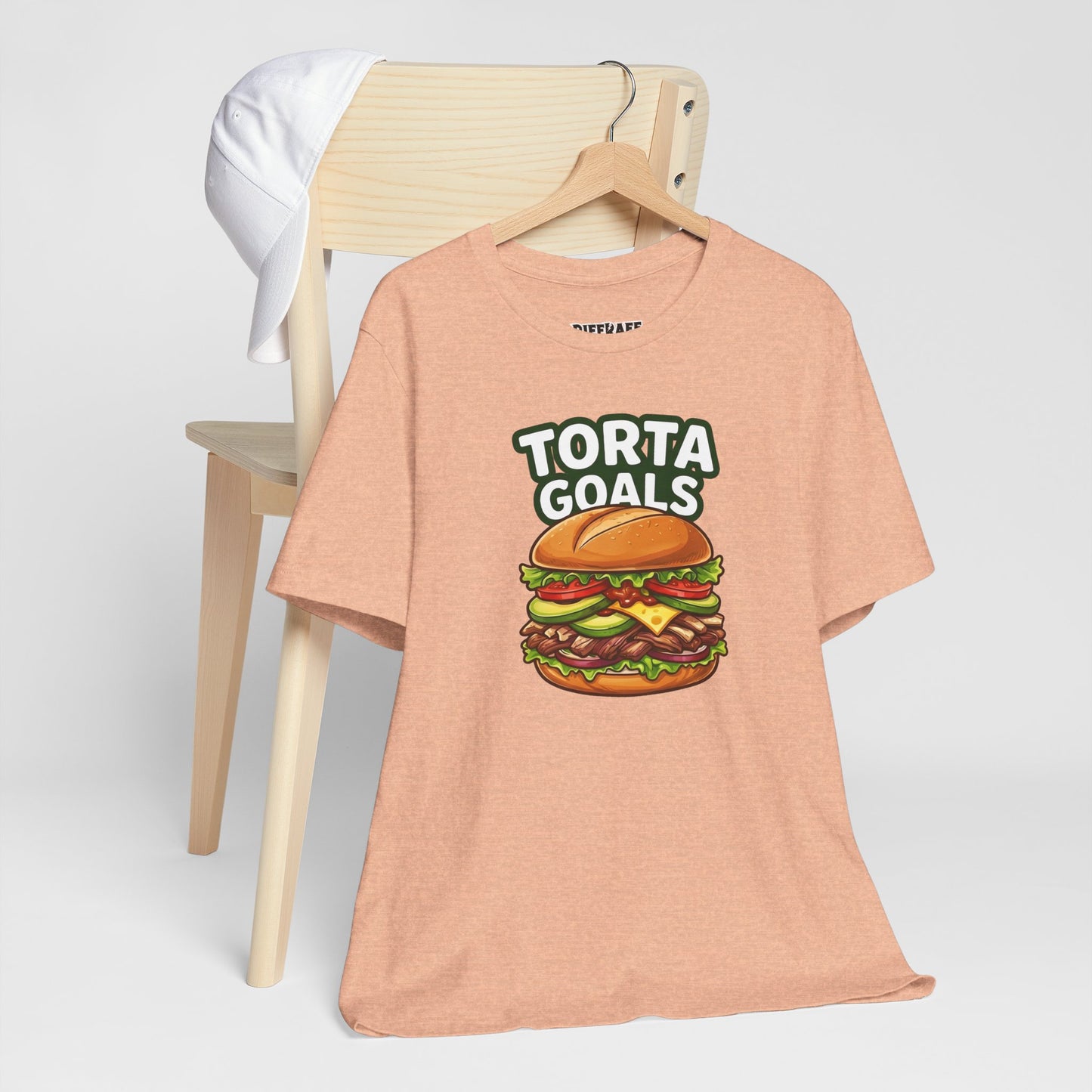 T-Shirt - "Torta Goals" Burger Graphic Tee - Riff Raff Wear