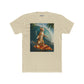Surfing Cat Unisex Cotton Crew Tee - Fun & Quirky Beach Vibes - Riff Raff Wear