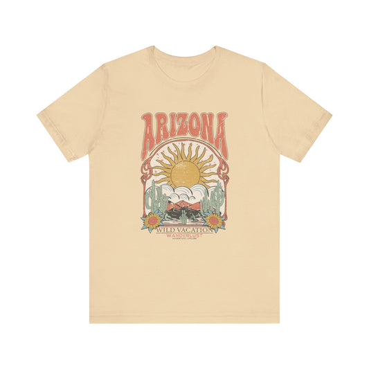 Off Trail Arizona Wild Unisex Jersey Short Sleeve Tee