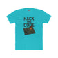 Hack the Code Unisex Cotton Crew Tee - Stylish Programmer Shirt - Riff Raff Wear