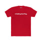 A Walking Red Flag Unisex Cotton Crew Tee - Fun Casual T-Shirt for Everyday Wear - Riff Raff Wear