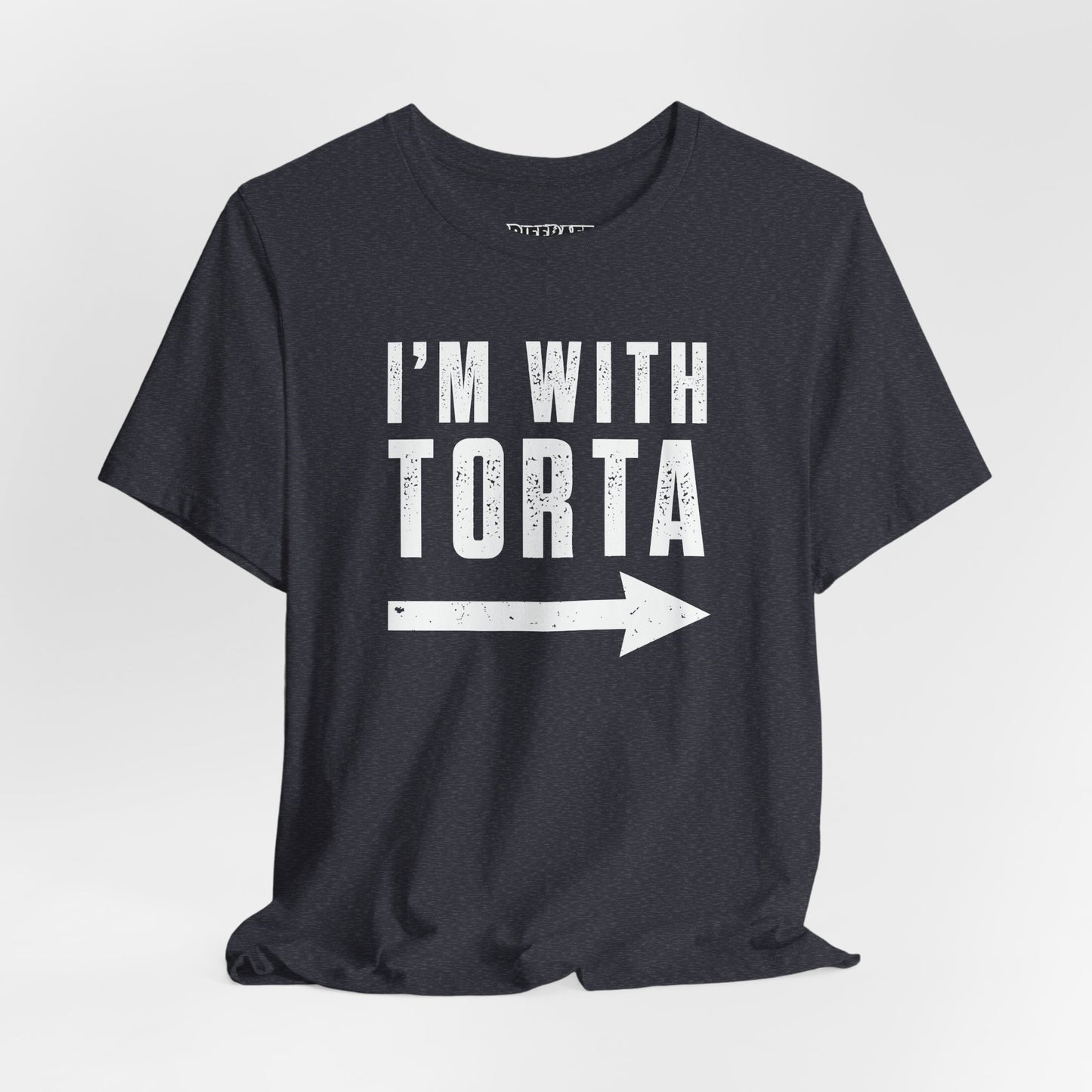 I’m With Torta Arrow Tee - Funny Family/Partner Mexican Food Shirt - Riff Rsff Wear