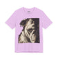 Bulldog Portrait T-Shirt Vintage Sepia Dog Graphic Tee