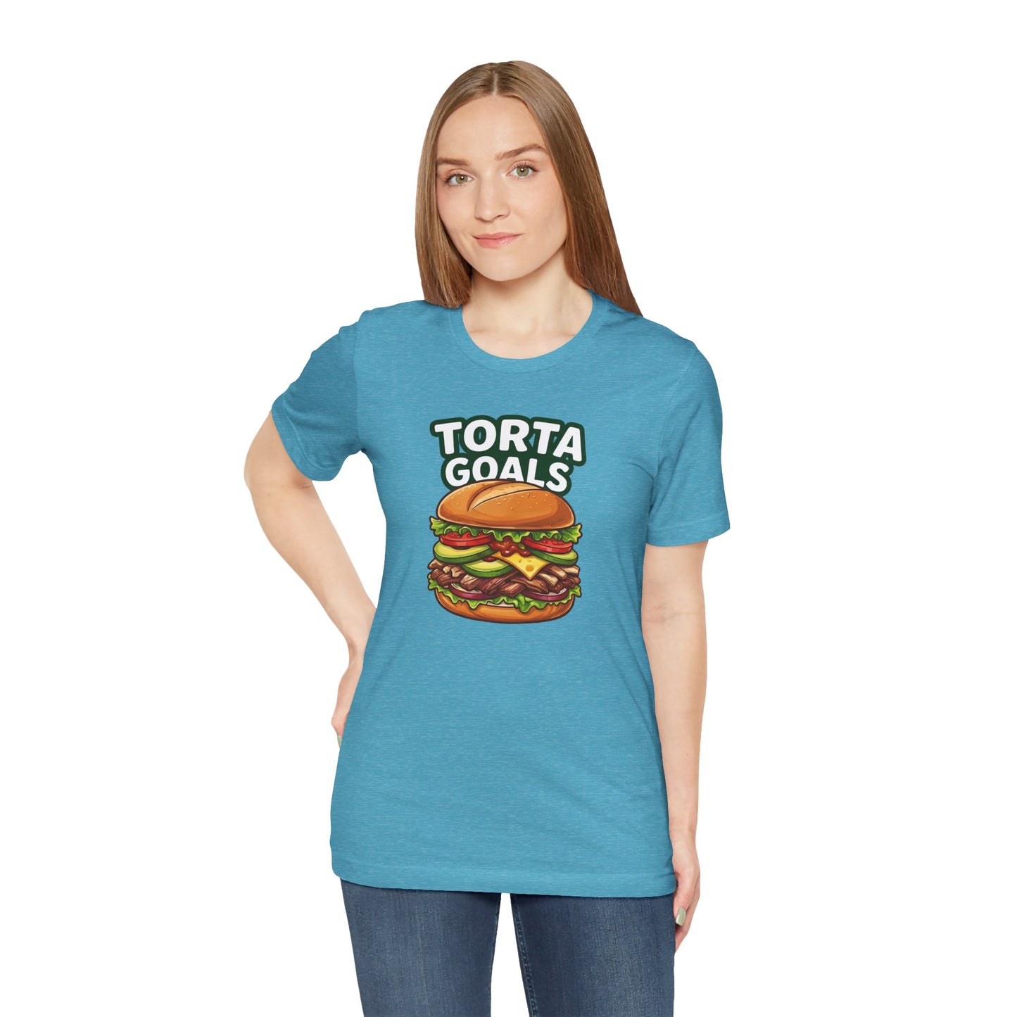 T-Shirt - "Torta Goals" Burger Graphic Tee - Riff Raff Wear