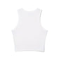 Colorful Bulldog Print Micro Rib Racer Tank Top - Riff Raff Wear