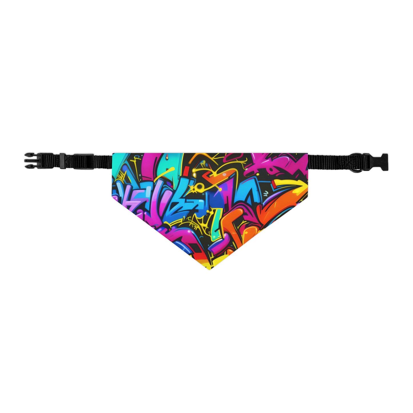 PetNique Graffiti Pet Bandana Collar