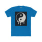 Unisex Cotton Crew Tee with Dripping Yin Yang Design | Casual Wear, Unisex Tee - Riff Raff Wear