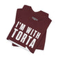 I’m With Torta Arrow Tee - Funny Family/Partner Mexican Food Shirt - Riff Rsff Wear