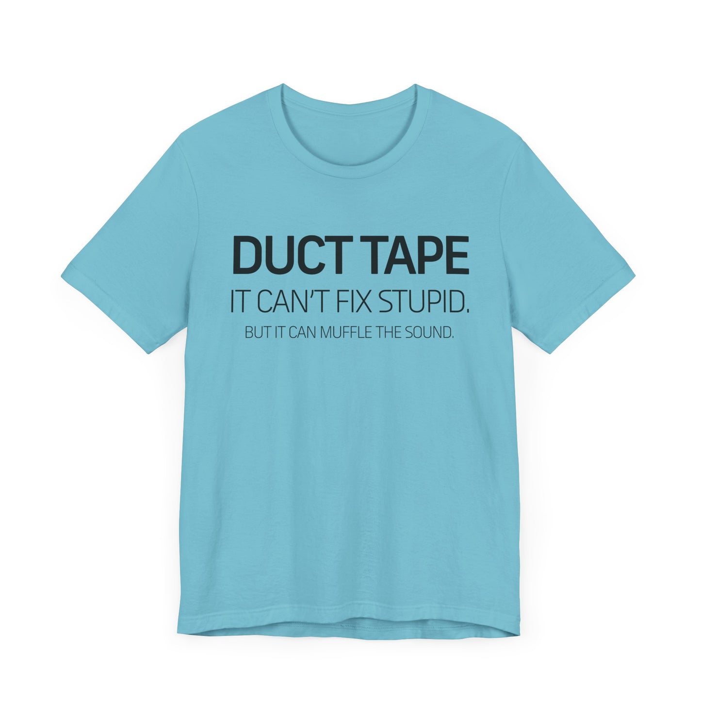 Dad Funny Duct Tape Unisex Jersey Short Sleeve Tee