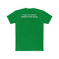Lucky's Pool Hall Unisex Cotton Crew Tee Pool Up Front. Poker In The Rear. - Riff Raff Wear Underground