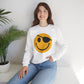 Pirate Smile Crewneck Sweatshirt - Unisex Heavy Blend - Riff Raff Wear