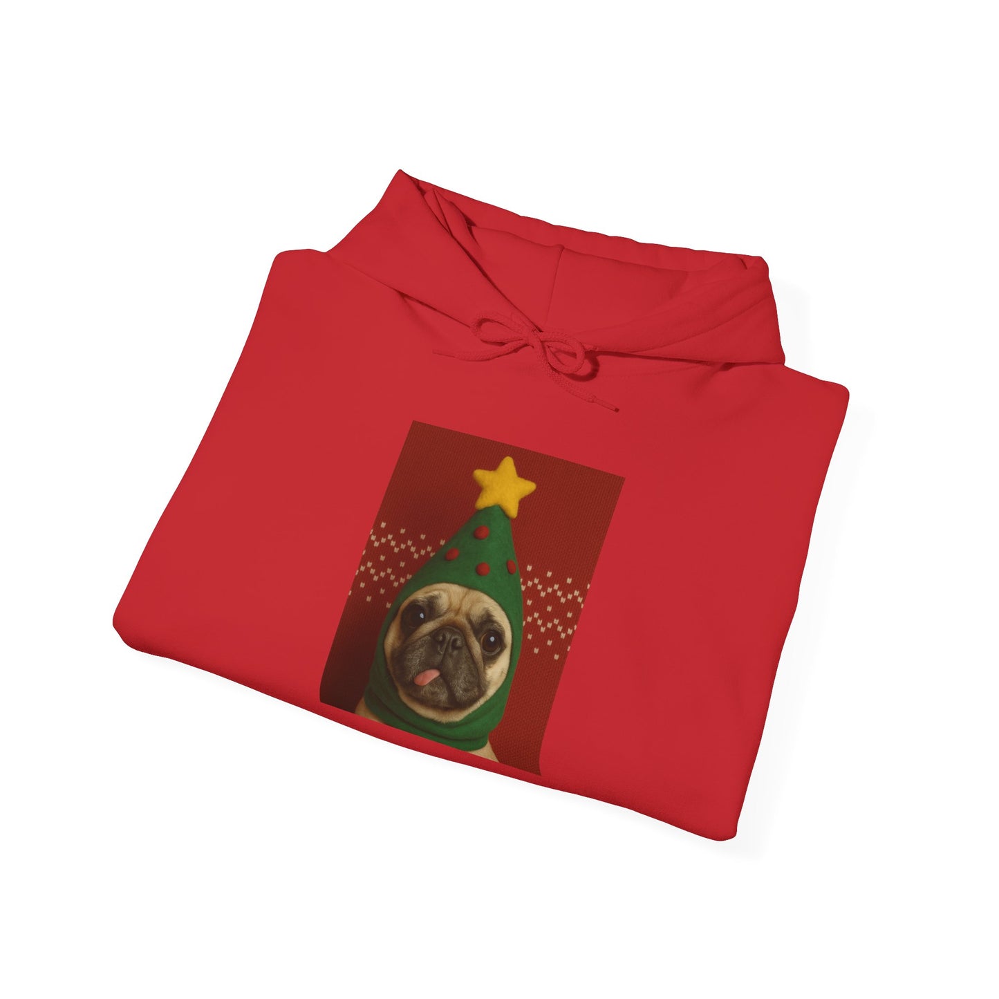 Christmas Dog Hoodie, Unisex Sweatshirt, Festive Apparel, Holiday Gift, Cozy Winter Wear, Cute Pet Lover Gift - Riff Raff Wear