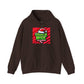 Festive Grinch Mode Hoodie - Cozy Holiday Apparel, Christmas Gift, Unisex Sweatshirt, Fun Winter Wear, Gift for Grinch Lovers - Riff Raff Wear