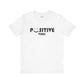 Riff Raff Wear Positive Vibes 1 Unisex Jersey Short Sleeve Tee