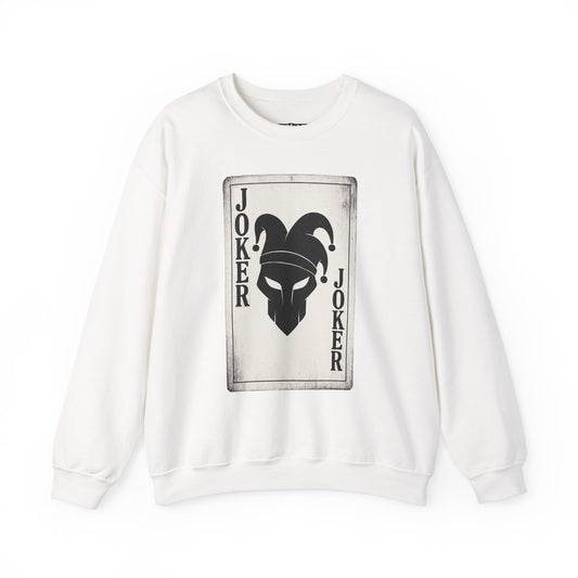 Joker Graphic Sweatshirt - Unisex Heavy Blend Crewneck - Riff Raff Wear