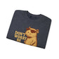 Don't Worry Be Capy! - Unisex Heavy Blend Crewneck Sweatshirt - Riff Raff Wear