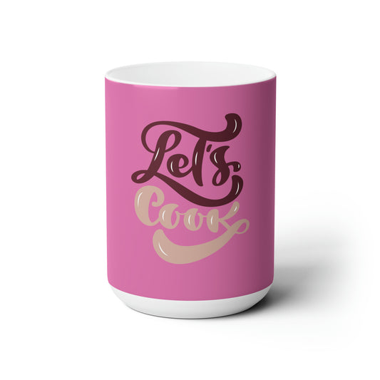 Riff Raff Wear Let's Cook Ceramic Mug 15oz