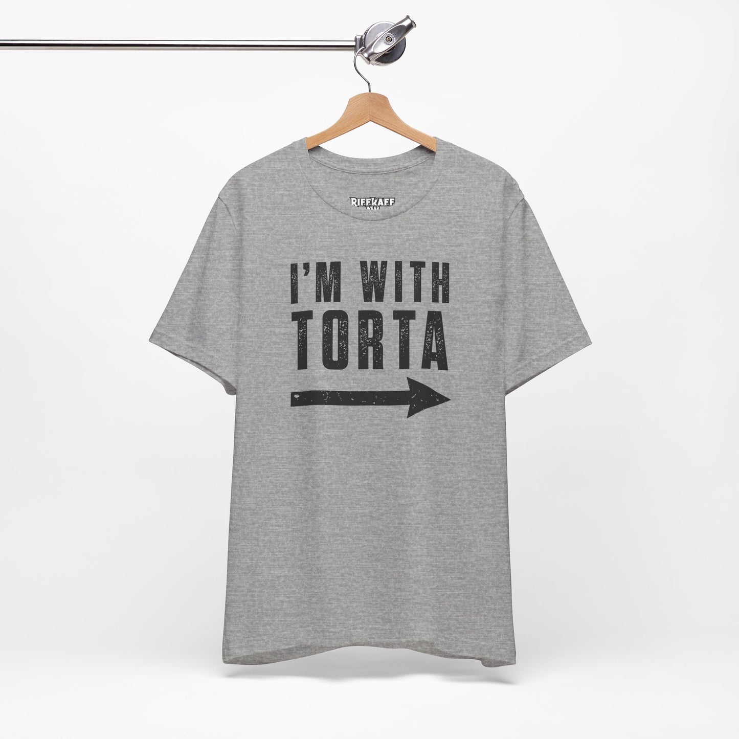 I’m With Torta Arrow Tee - Funny Family/Partner Mexican Food Shirt - Riff Rsff Wear
