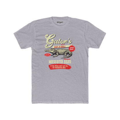 Gator's Bar & Grill Humor Tee - Unisex Cotton Crew Shirt - Riff Raff Wear