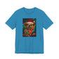 Festive Dog Pizza Tee - Unisex Short Sleeve T-Shirt, Funny Holiday Shirt, Pet Lover Gift, Christmas Apparel, Cute Animal Tee - Riff Raff Wear