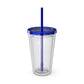 Gizoom Sunsplash Tumbler with Straw, 16oz