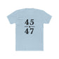 Riff Raff Wear  45 - 47  Trump 1 Unisex Cotton Crew Tee