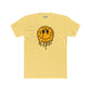 Drippy Smiley Face Tee - Unisex Cotton Crew Tee for Fun, Casual Wear, Trendy Outfit, Unique Gift, Festival Apparel, Streetwear - Riff Raff Wear