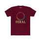 Feral Unisex Cotton Crew Tee – Nature-Inspired Graphic T-Shirt - Riff Raff Wear