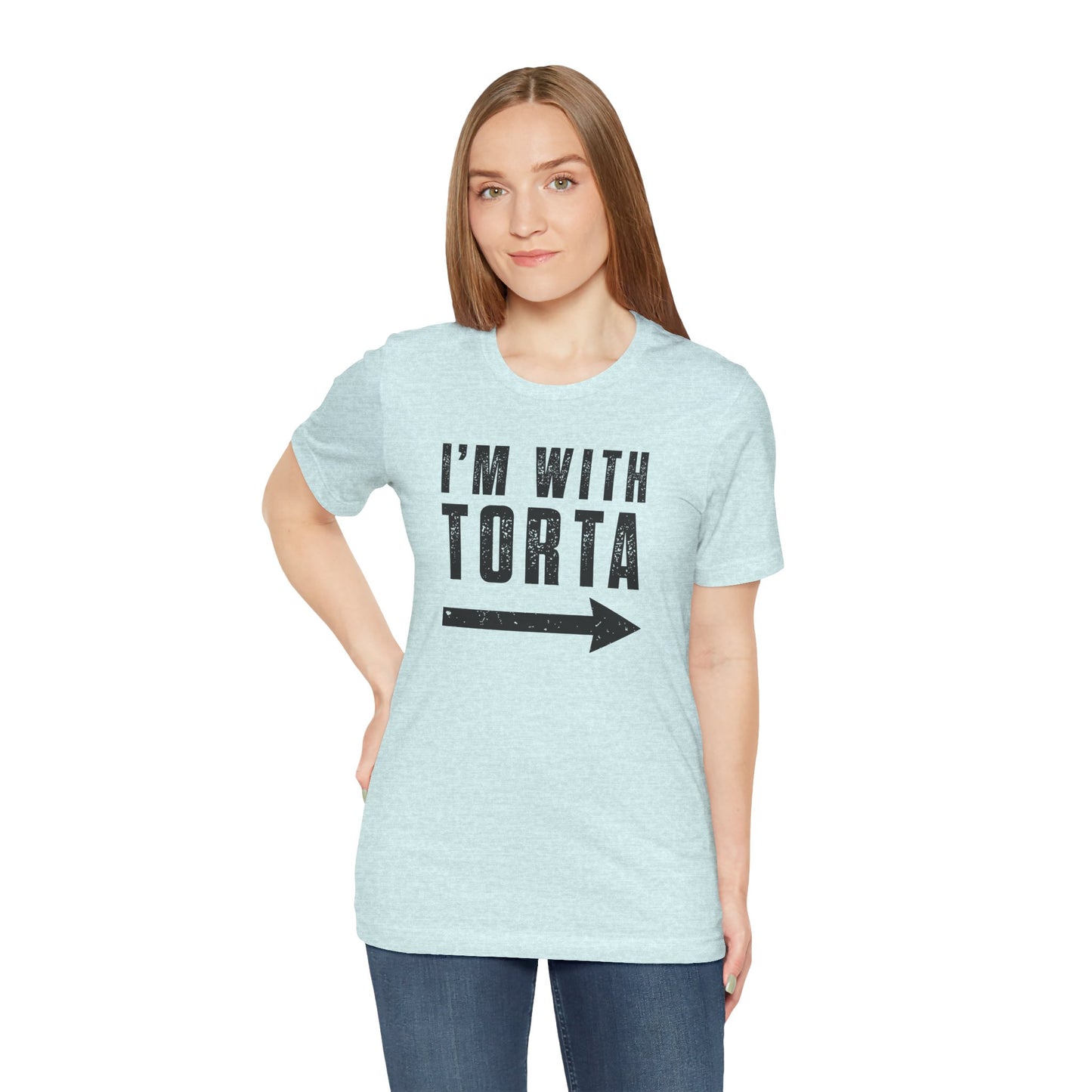 I’m With Torta Arrow Tee - Funny Family/Partner Mexican Food Shirt - Riff Rsff Wear