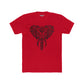 Trendy Elephant Design Unisex Cotton Crew Tee, Eco-Friendly Graphic Tee,  -Riff Raff Wear