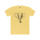 Elephant Design Unisex Cotton Crew Tee, Animal Lover Shirt, Gift for Nature Enthusiasts - Riff Raff Wear