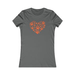 PetNique Paw Hearts Women's Favorite Tee