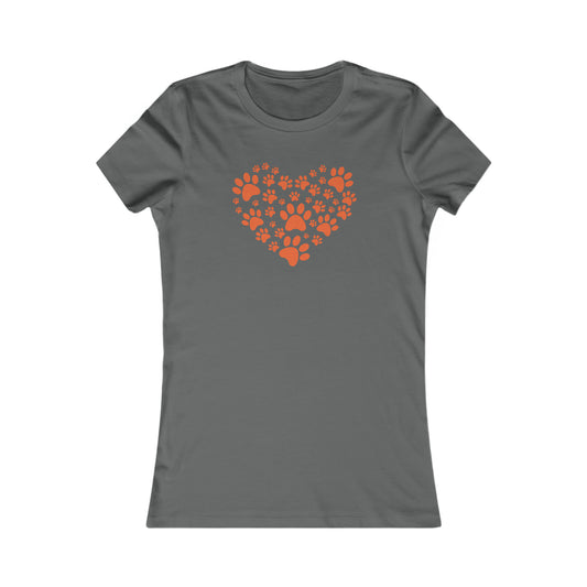 PetNique Paw Hearts Women's Favorite Tee