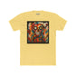 Colorful Skeleton Art Unisex Cotton Crew Tee - Day of the Dead Shirt - Riff Raff Wear