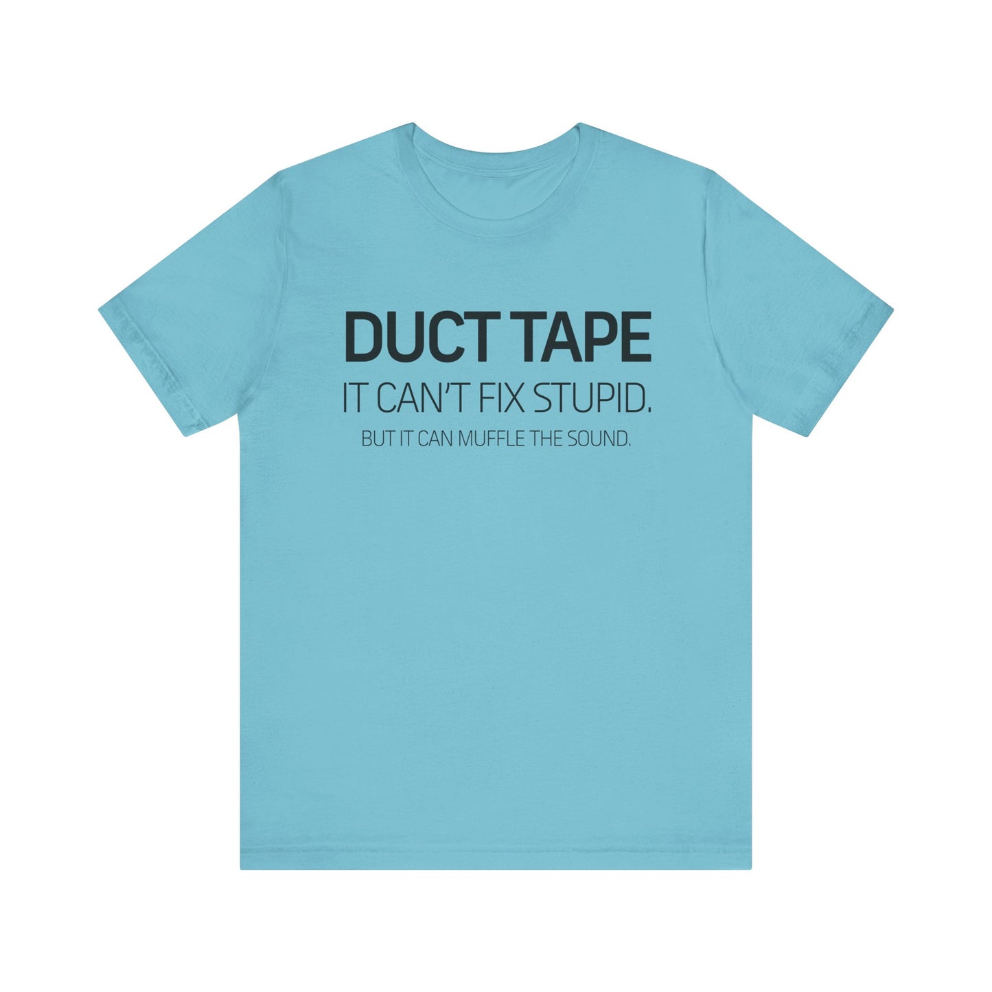 Dad Funny Duct Tape Unisex Jersey Short Sleeve Tee