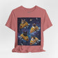 Cat Taco Space Tee  Funny Cosmic Cats in Tacos T-Shirt