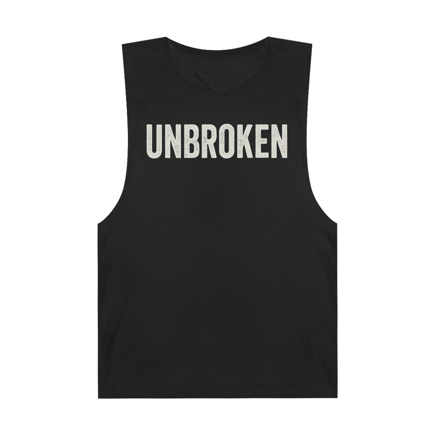 Unisex Unbroken Tank - Motivational Workout Apparel - Riff Raff Wear