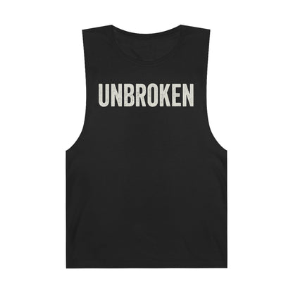 Unisex Unbroken Tank - Motivational Workout Apparel - Riff Raff Wear
