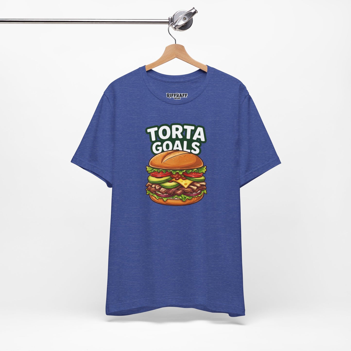 T-Shirt - "Torta Goals" Burger Graphic Tee - Riff Raff Wear