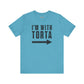 I’m With Torta Arrow Tee - Funny Family/Partner Mexican Food Shirt - Riff Rsff Wear